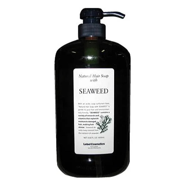 【4個セット】 ナチュラル ヘア ソープ ウィズ SW シーウィード 1000ml シャンプー