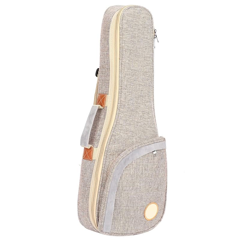 ウクレレバッグ ギターケース ウクレレ ギター ギグバッグ コットンリネン織物 厚手バックパック ウクレレ収納ケース (21/23インチ ユニバーサルタイプ) 8,414円