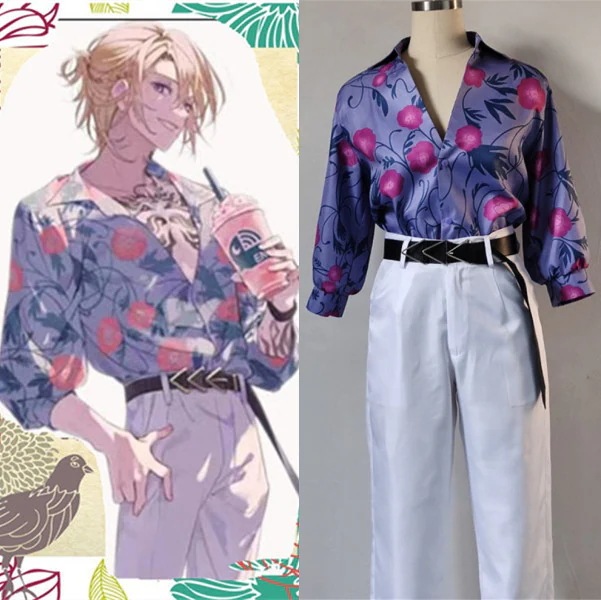 【予約商品】赤字販売 コスチューム コスプレ衣装 Bloom Sakura カネシロ ルカ Luca バーチャルライバー にじさんじ VTuber