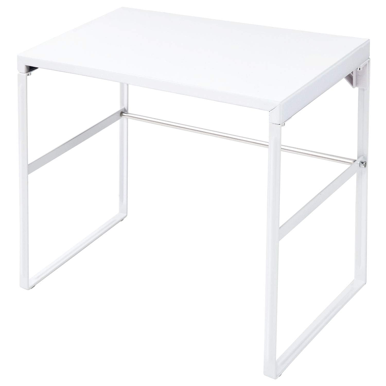 リヒトラブ パソコン台 モニター台 机上台 白 幅39×奥行25×高さ33.5cm トール 耐荷重15kg A7335-0 48367