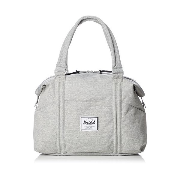Herschel Strand Shoulder Bag， Light Grey Crosshatch， Classic 28.5L 並行輸入品
