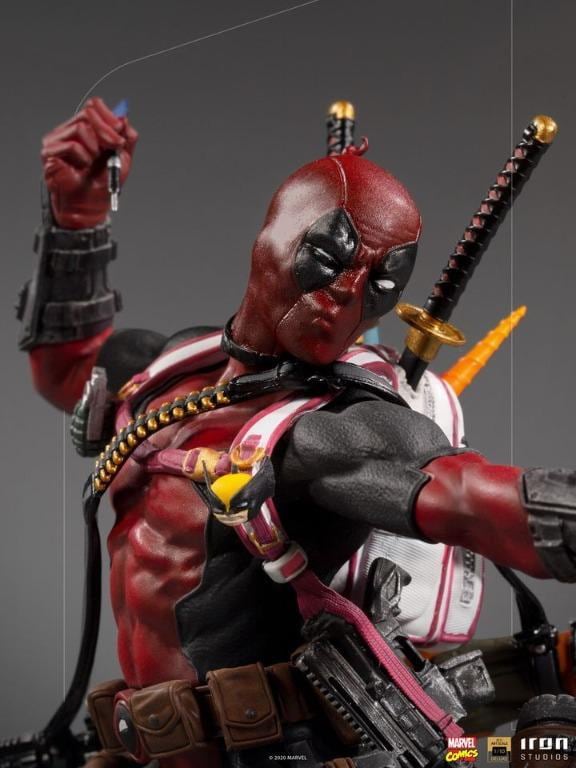 新品未開封 アイアンスタジオ iron studios Deadpool デッドプール 1