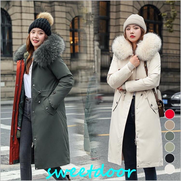 レディース 中綿 中綿 秋 防風 フード付き ミリタリーコート ロング 中綿コート ファー 防寒 厚手