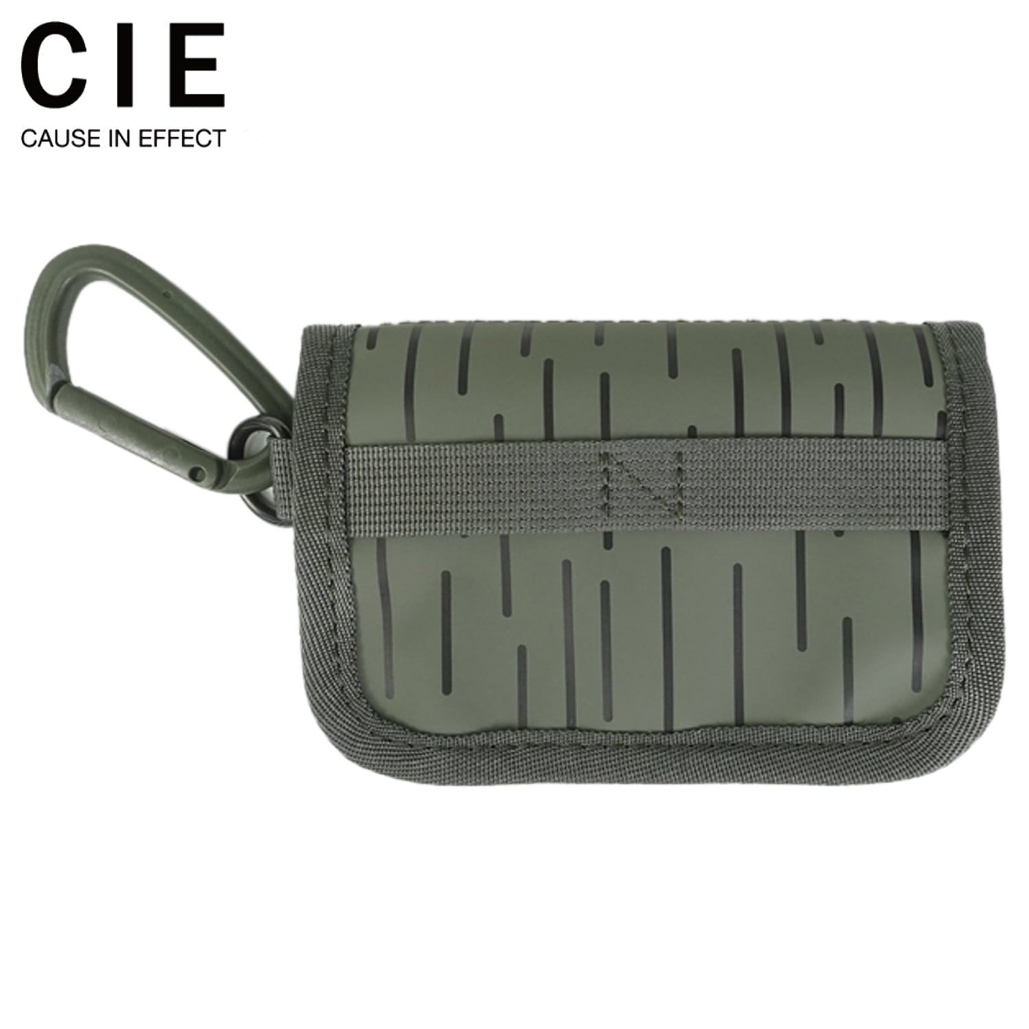 財布 三つ折り ミニ グリッド3 メンズ レディース 小銭入れ付き 軽量 防水 撥水 日本限定 オリーブ 032301RC