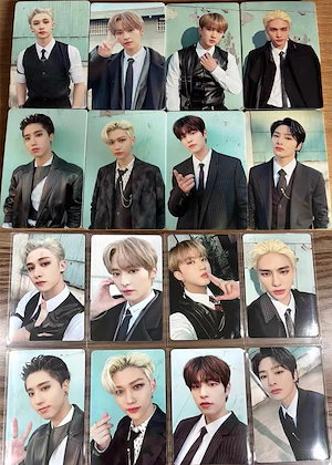 withfans yzy 一直娯 中華 straykids トレカ　セット　公式 straykids yzy