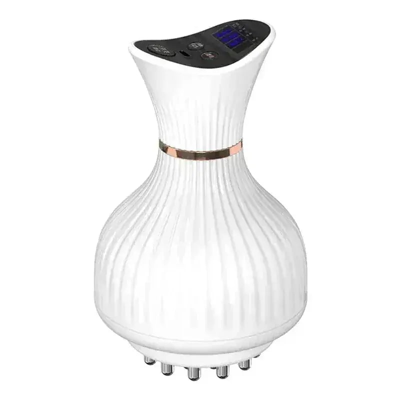メガ割電動経絡ブラシ掻き取り器具温湿布経絡浚渫器具全身万能裏五要素経絡ブラシ腹部コーム経絡ほぐしマッサージャーエステサロン専用器具美と体のフラッグシップモデル段階調整スマート電動子午線ブラシ首と腰の背