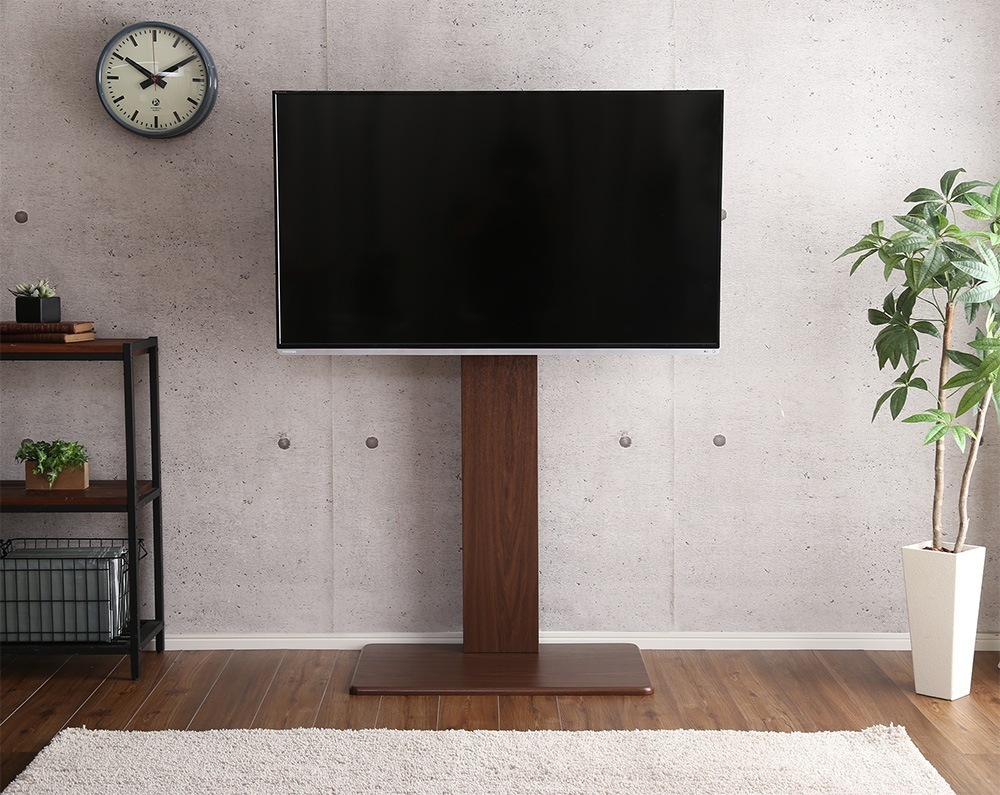 テレビ台 テレビスタンド ハイタイプ コーナー 壁寄せ 壁寄せテレビスタンド テレビ用脚 ワイドスイング機能 32-55インチまで対応