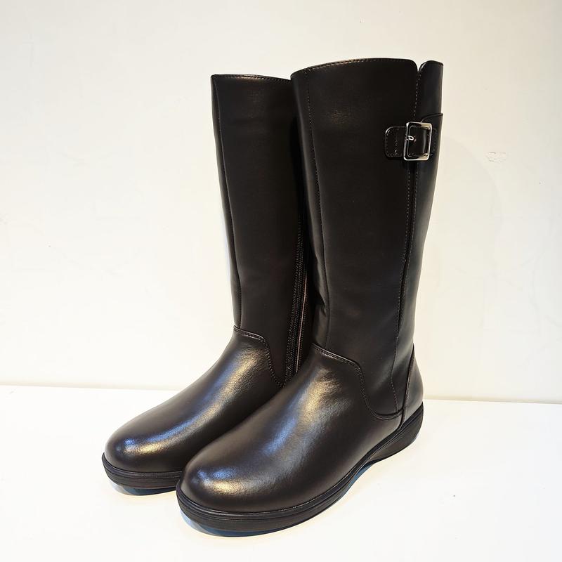 天然牛革女性ハーフブーツ LCWH10U54C-85_KG_金泉亀尾