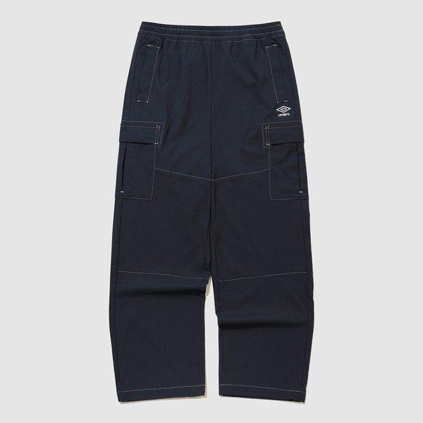 メンタッチナイロンカーゴストレートパンツ DARK NAVY UQ323CPT95 DVY0