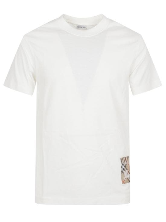 BURBERRY Men T-Shirts 8102254 B7078 White