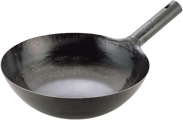 山田工業所 北京鍋 鉄製 39cm 打出し 板厚1.2mm