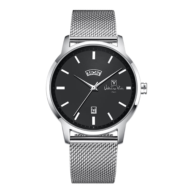 VR6579B-BKWT mens metal watch