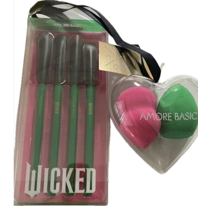 コスメブラシ+スポンジセット 悪徳コラボ