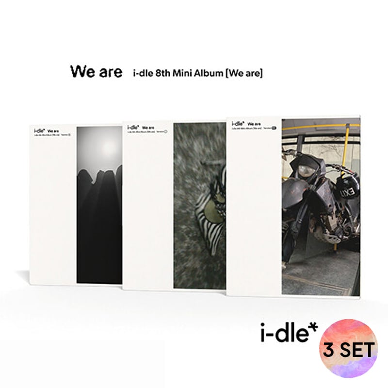 [3種 SET] i-dle - (8th Mini Album) We are 一般クラス