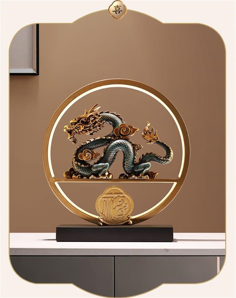 早い者勝ち 夜灯 金龍小夜灯 家の振り子 プレゼント 辰オブジェ 開運置物 干支 工芸品 リビング 招財装飾品 創造的 縁起物置物 龍 風水置物 ホテル室内装飾 インテリア 引っ越し祝い