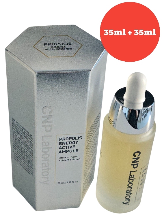 【35ml+35ml】チャアンドパクプロポリス エネルギー アクティブ アンプル35ml/美容液/韓国コスメ
