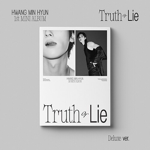 [未開封新品] [特典フォトカード]ファンミンヒョンミニ1集 Truth or Lie (Deluxe ver.) / HWANG MIN HYUN /フォトカード(4種)+フォトはがき+メッセージカ
