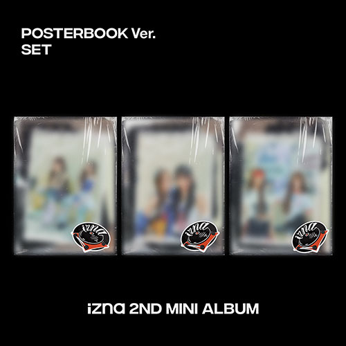 [3種セット] izna - 2nd Mini [Not Just Pretty] [POSTERBOOK Ver.]