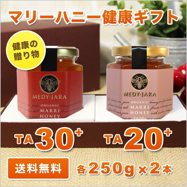 健康ギフト マリーハニー TA 30+＆20+ 各250ｇ 2本 蜂蜜 はちみつ