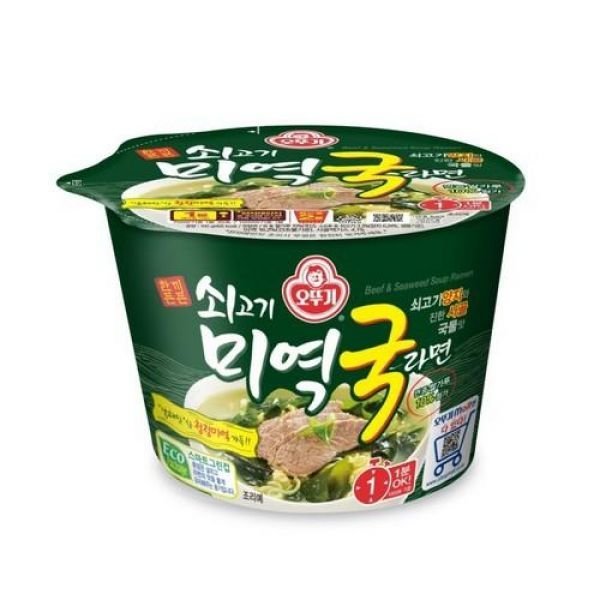 オットゥギ 牛肉ワカメスープ ラーメン(110gx12入)