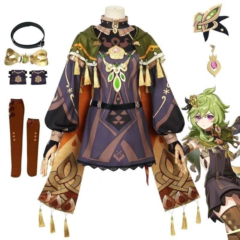 元神コーライコス服草国须弥マスコットコスプレアニメフルセット