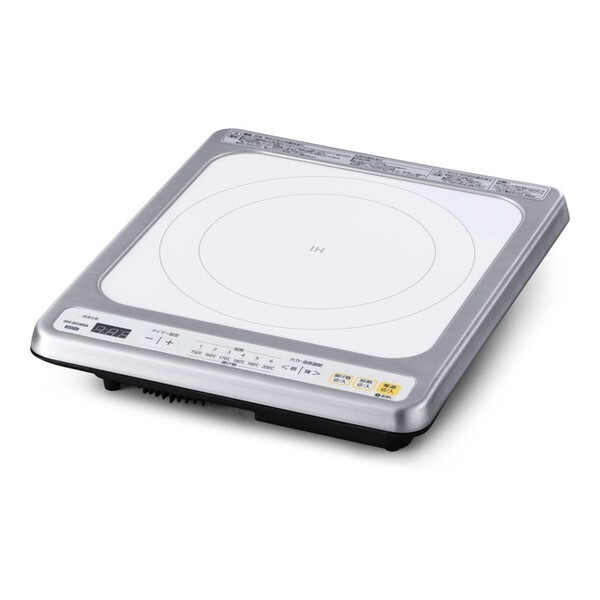 IHC-B123-W ホワイト ビルトインIHクッキングヒーター (IH1口・単相200V)