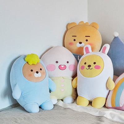 【超美品】韓国限定品 バスキンロビンス×カカオフレンズ　ライト Qoo10] カカオフレンズ 【公式】韓国限定 カカオフレンズ産 抱き