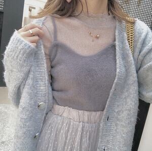 トップス カットソー シースルー ブラウス l 袖あり 萌袖 クルーネック 襟なし レース 大人 可愛い セクシー キュート 無地 オールシーズン 10代 20代 レディース 女性 オフィス