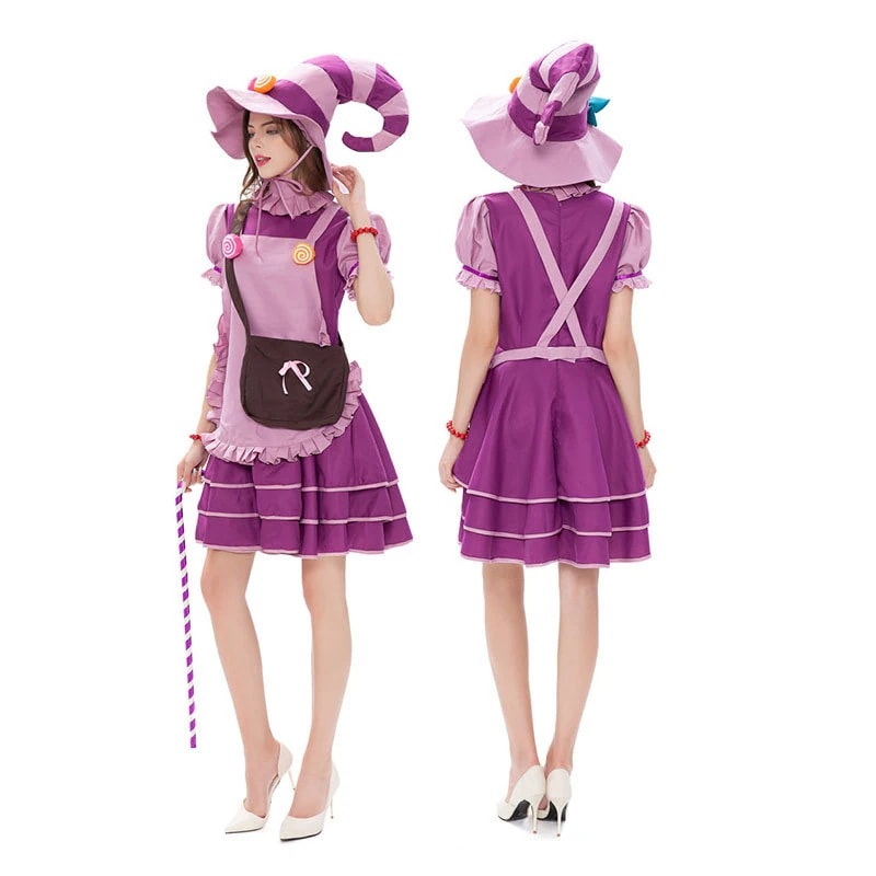 ハロウィンコスプレ衣装フランスメイドワンピースセクシーかわいいメイドの料理娘ゲームウェア