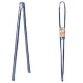 土井金属化成 メッキ火バサミ（L） 57cm [まとめ買い100個セット]