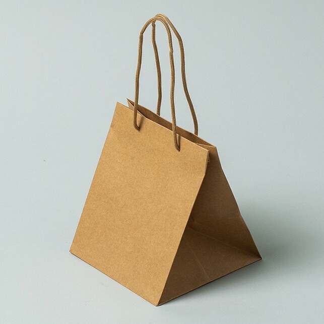 （まとめ買い）シモジマ HEIKO 手提げ紙袋 アレンジバッグ SS 未晒無地 10枚 幅230xマチ230x高さ270mm 006441133 [x3セット]