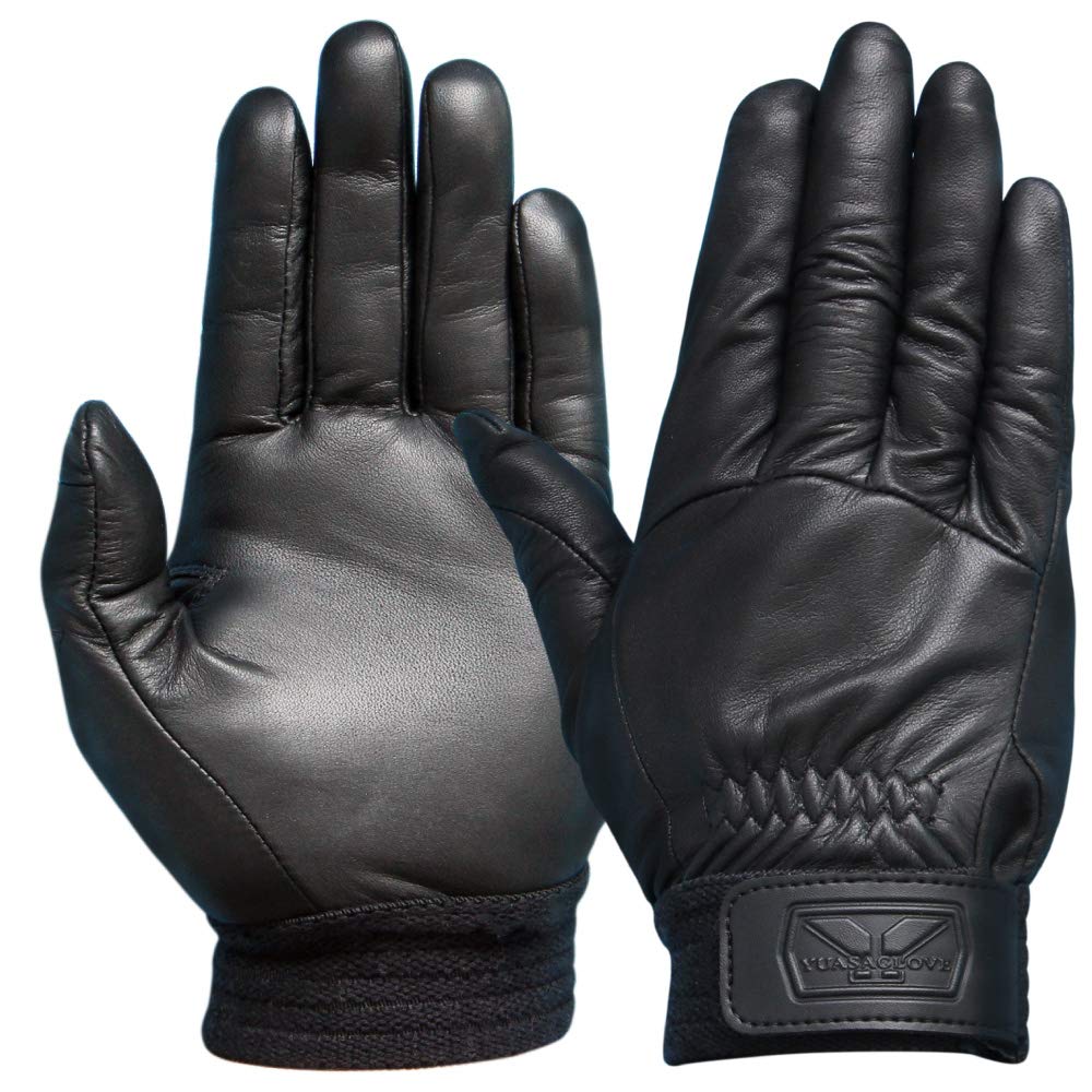 [ユアサグローブ] トンボレスキュー C210BK-M ロープレスキュー牛本革手袋 Mサイズ 点検整備・一般作業・消防救助技術大会・訓練用・災害救助・防災対策・レジャー・スポーツ