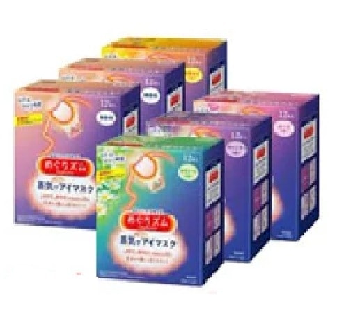 めぐりズム 蒸気でホットアイマスク 12枚 アソートセット 6個セット(宅) 5,382円