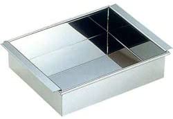 （まとめ買い）カンダ 18-8業務用 玉子豆腐器 関東型 18cm [x3]