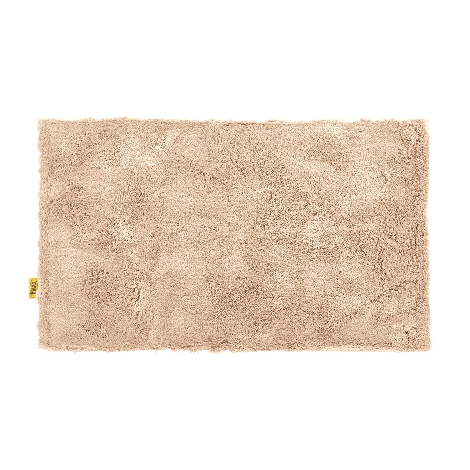 オカ(OKA) 乾度良好Dナチュレ バスマット 約50cm×80cm ベージュ ( 吸水 速乾 かんどりょうこう 洗える 大判 足拭きマット 風呂 )