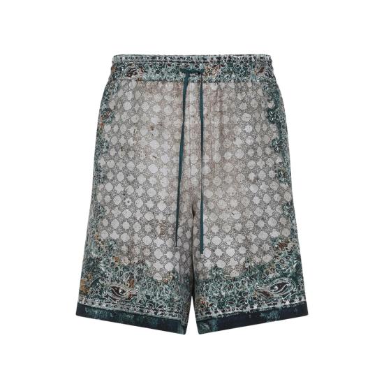 AMIRI Men Shorts AMBMSO1036 MULTI GREEN
