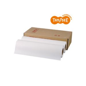 TANOSEE PPC・LEDプロッタ用普通紙ロール A2(420mm×150m) テープ止め 1箱(2本)