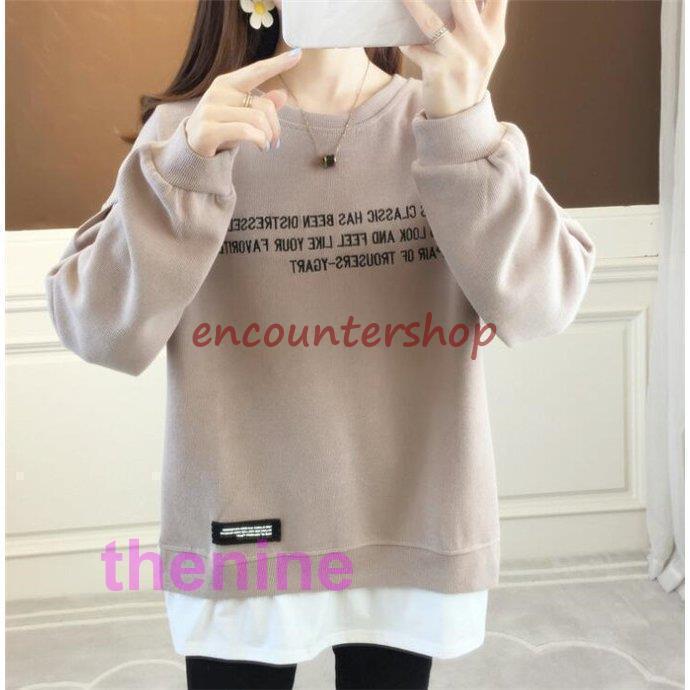 安い商品 今日だけ パーカー レディース 長袖 秋服 Ｔシャツ 重ね着 トレーナー トップス 秋 ゆる 体型カバー カジュアル 3枚購入で350円OFF