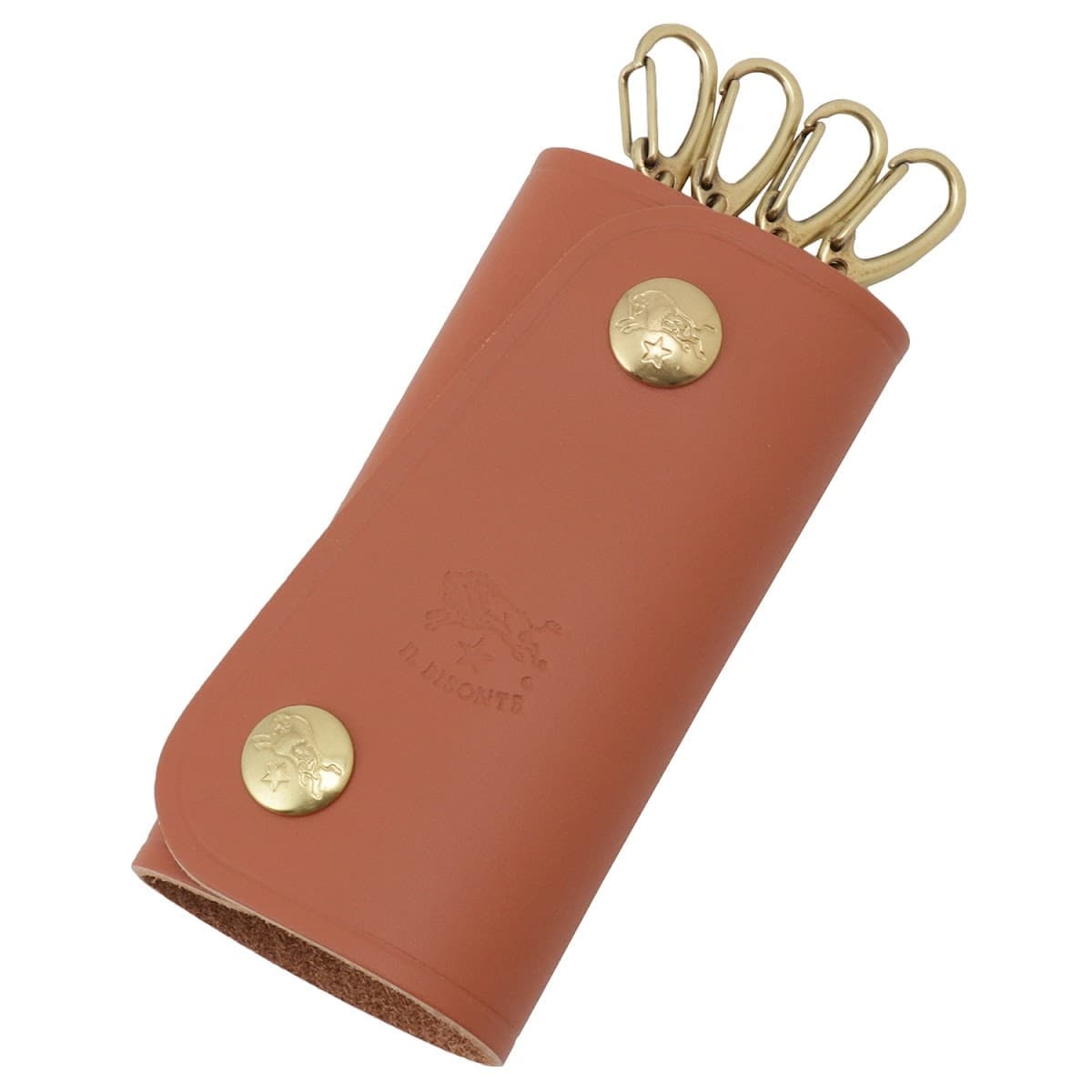 イルビゾンテ IL BISONTE キーケース C0378EP3052 JAM テラコッタ SKH0