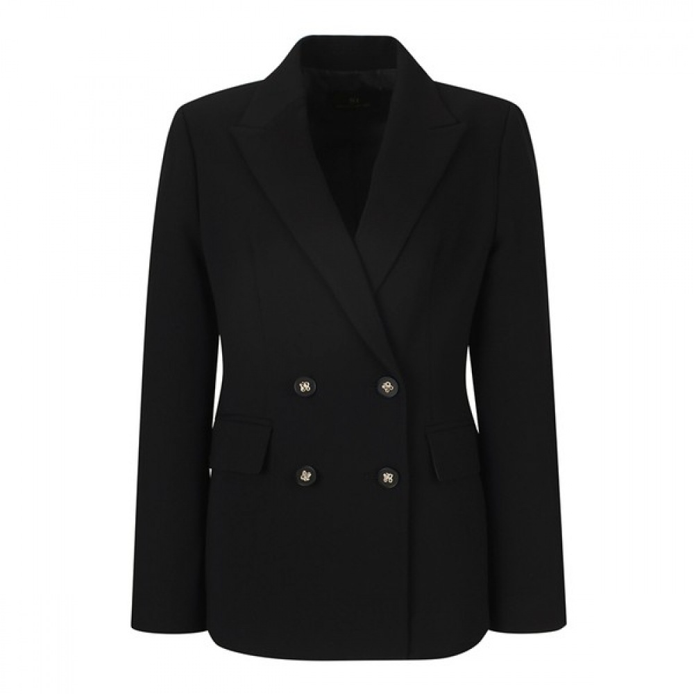 [C] ポイントボタンダブルピークジャケット (SGJAB1103)