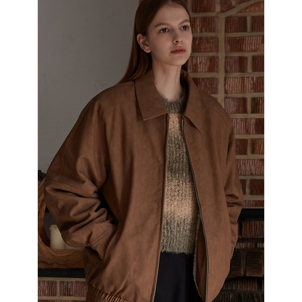 アムールモアレザーマスタングブラウンアーム1755