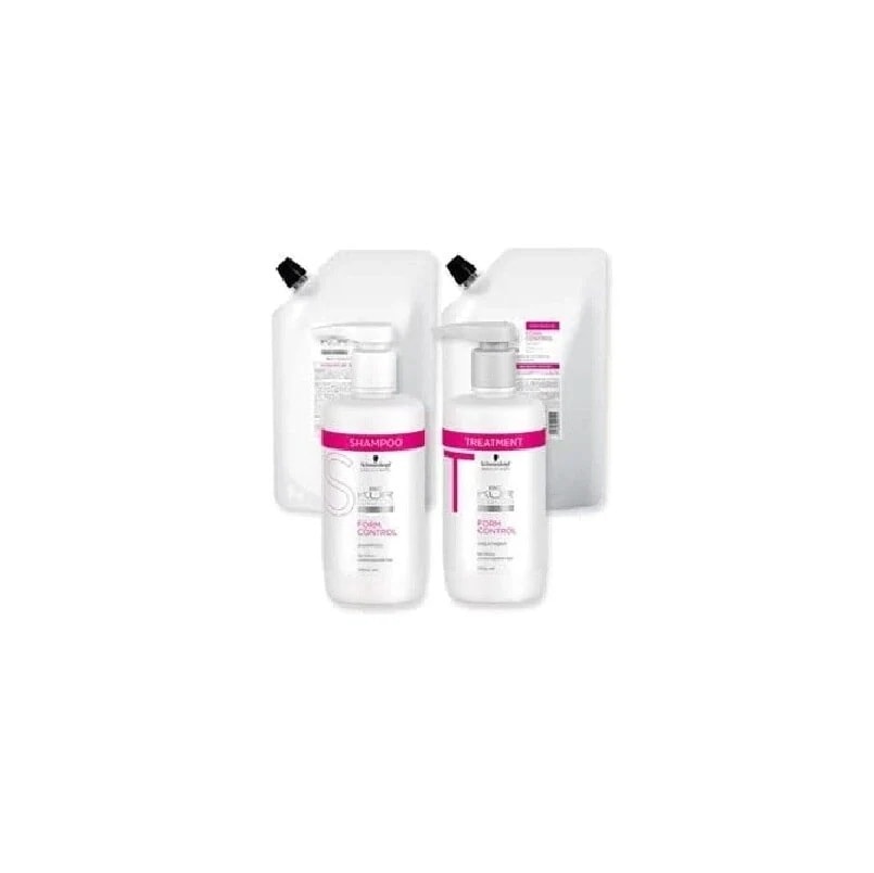 BCクア フォルムコントロール シャンプー本体 + レフィル + トリートメント本体 + レフィル