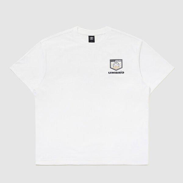 サッカー気分フレッシュ半袖Tシャツ UR121CRS12 WHITE