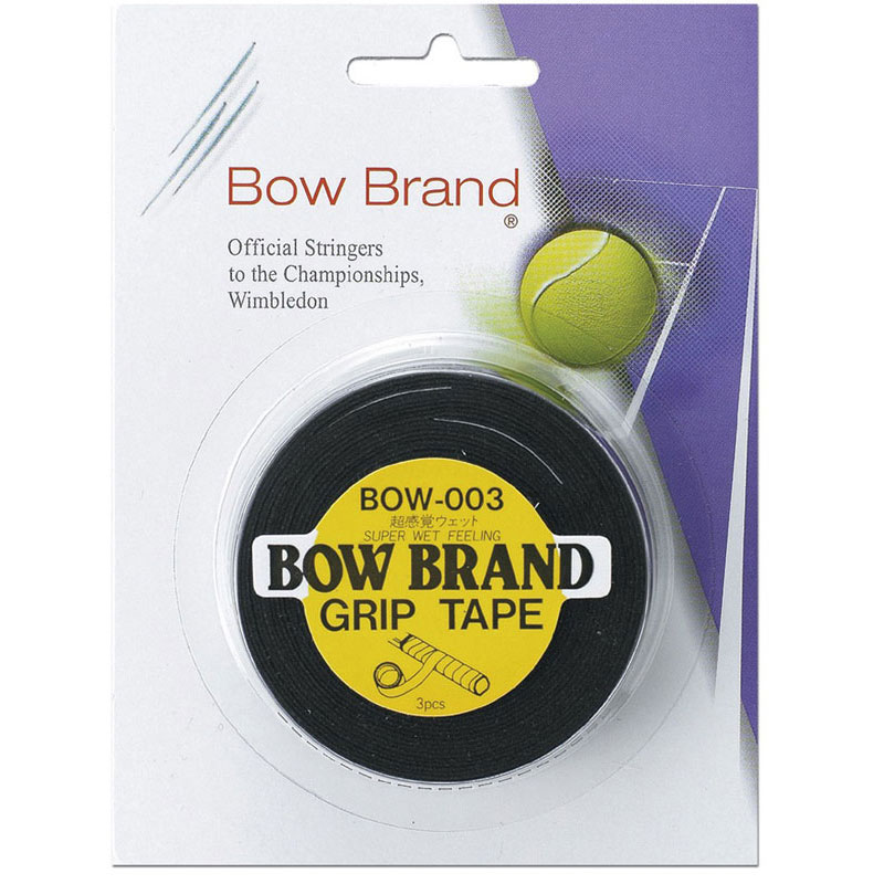 【ロット販売：入り数6】 KIMONY(キモニー) BOW プログリップ テニス グッズ その他 (kgt157-bk)