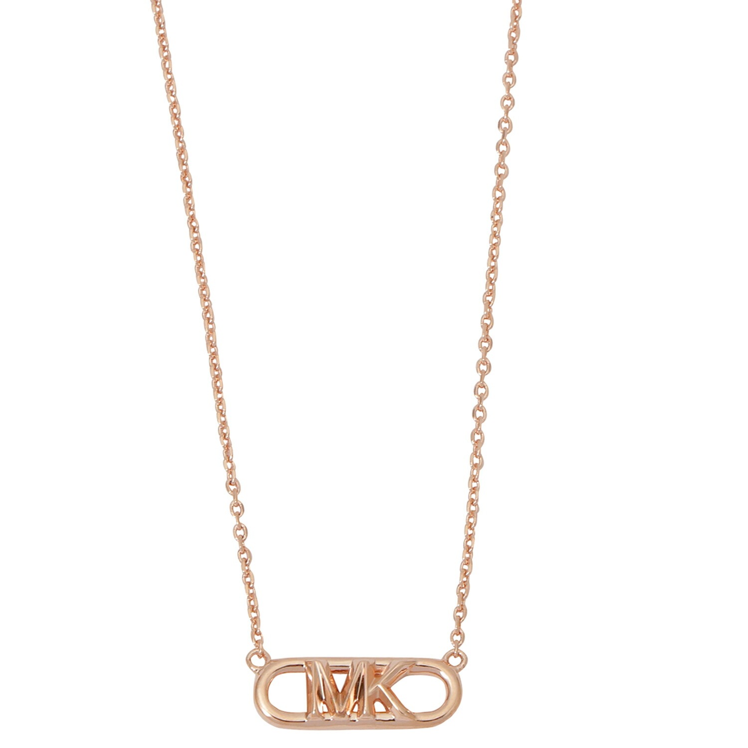 マイケルコース ネックレス ペンダント MICHAEL KORS レディース MKC164200791 エンパイア ロゴ チェーンリンク MKロゴ ローズゴールド アクセサリー EMPIRE LOGO
