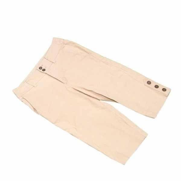 パンツ クロップド 36サイズ ベージュ系 中古