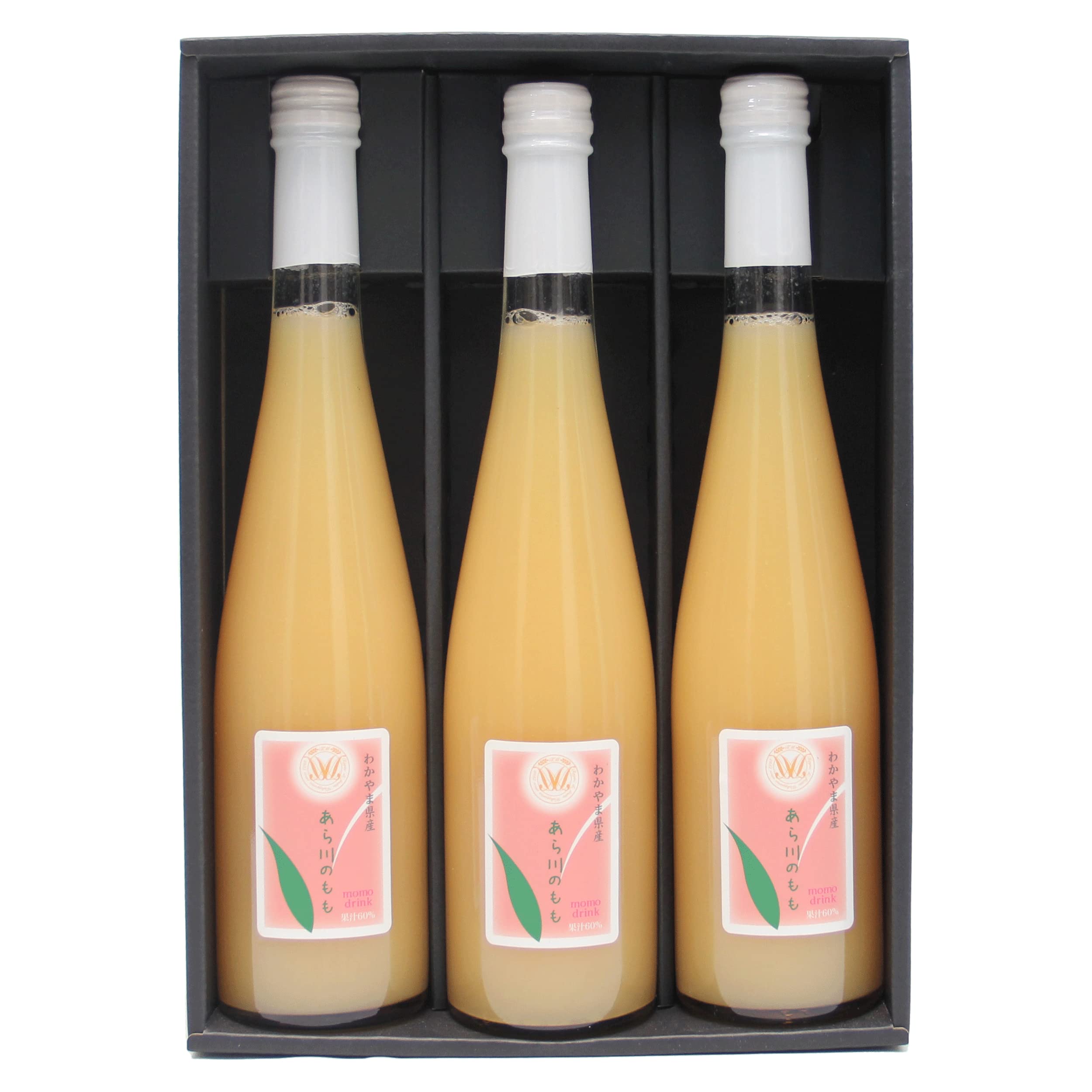 果汁ジュース (あら川 桃ドリンク 500ml×3本入)