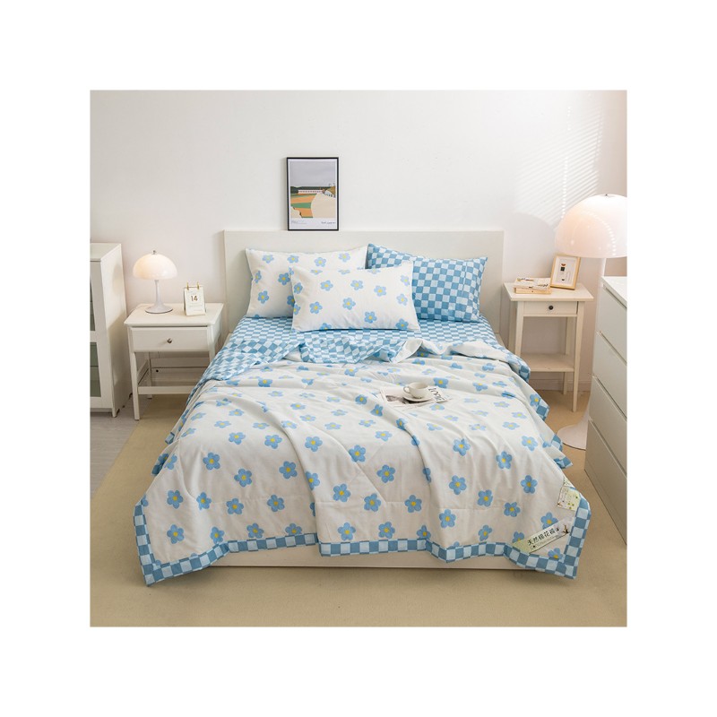 純綿夏薄い布団 洗濯機で洗える