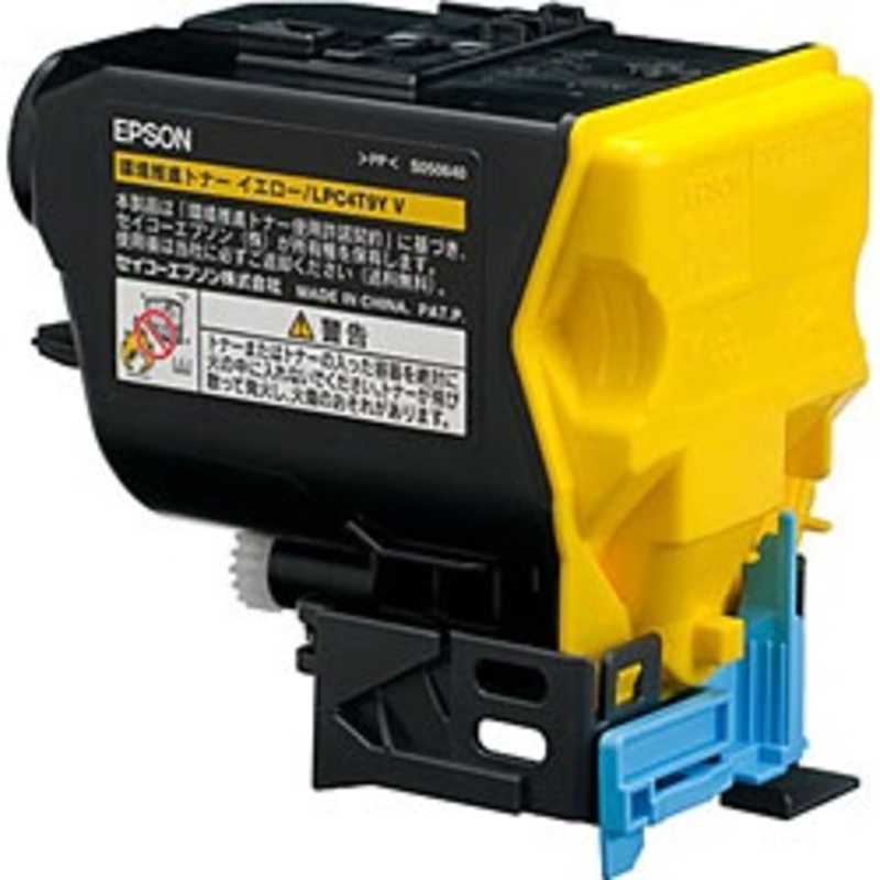 エプソン　EPSON　純正環境推進トナー(イエロー)　LPC4T9YV