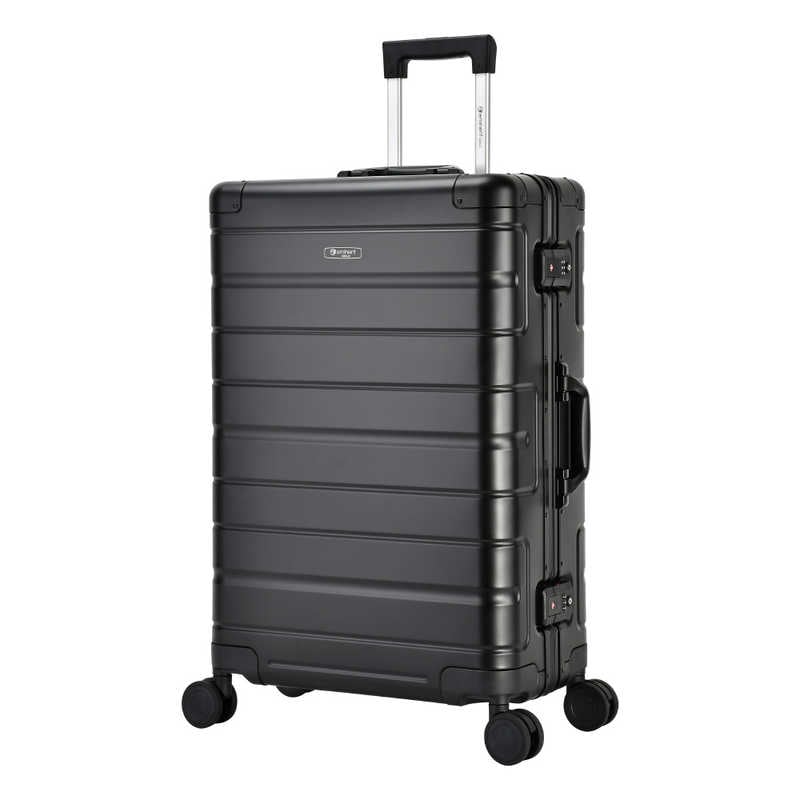 エミネント　アルミスーツケース 83L 7日以上の旅行にオススメ eminent ［TSAロック搭載］ ブラック　75-23721